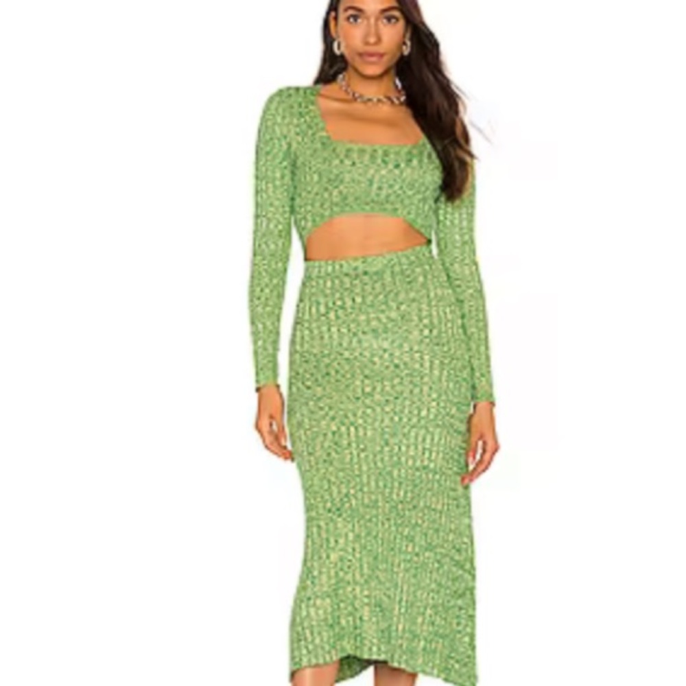 AFRM Skye Dress in Green